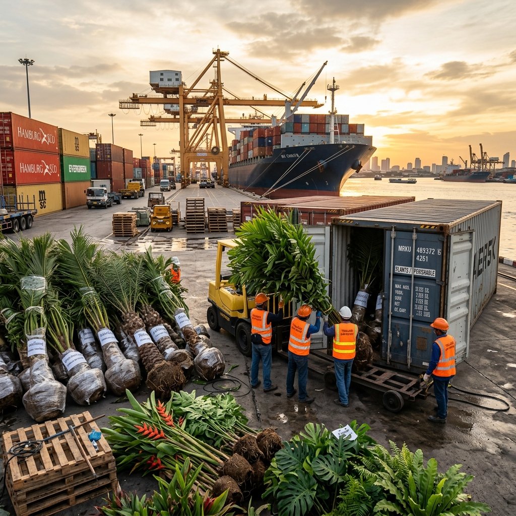 Pround Interplants container loading operation